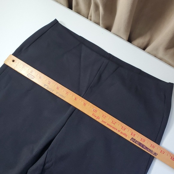Eileen Fisher Womens Pants Size Small Petite Black Ankle Stretch Minimalist - Picture 9 of 13